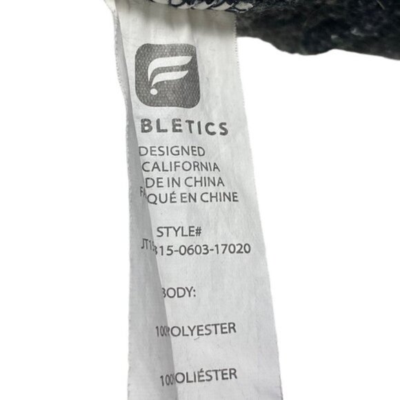 Fabletics Heathered Charcoal Grey Yukon Hooded Sweatshirt Tunic Dress Pockets XS - Picture 10 of 12